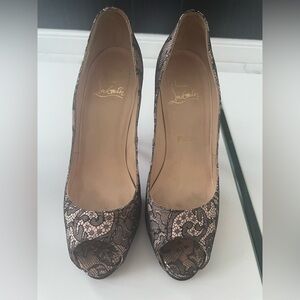 CHRISTIAN LOUBOUTIN HIGH HEELS PUMPS SIZE 8.5